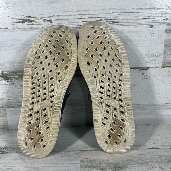 Hey Dude Wally Men's Frontier Lava Stone Slip On Shoes Black Size 9 US - Picture 7 of 8